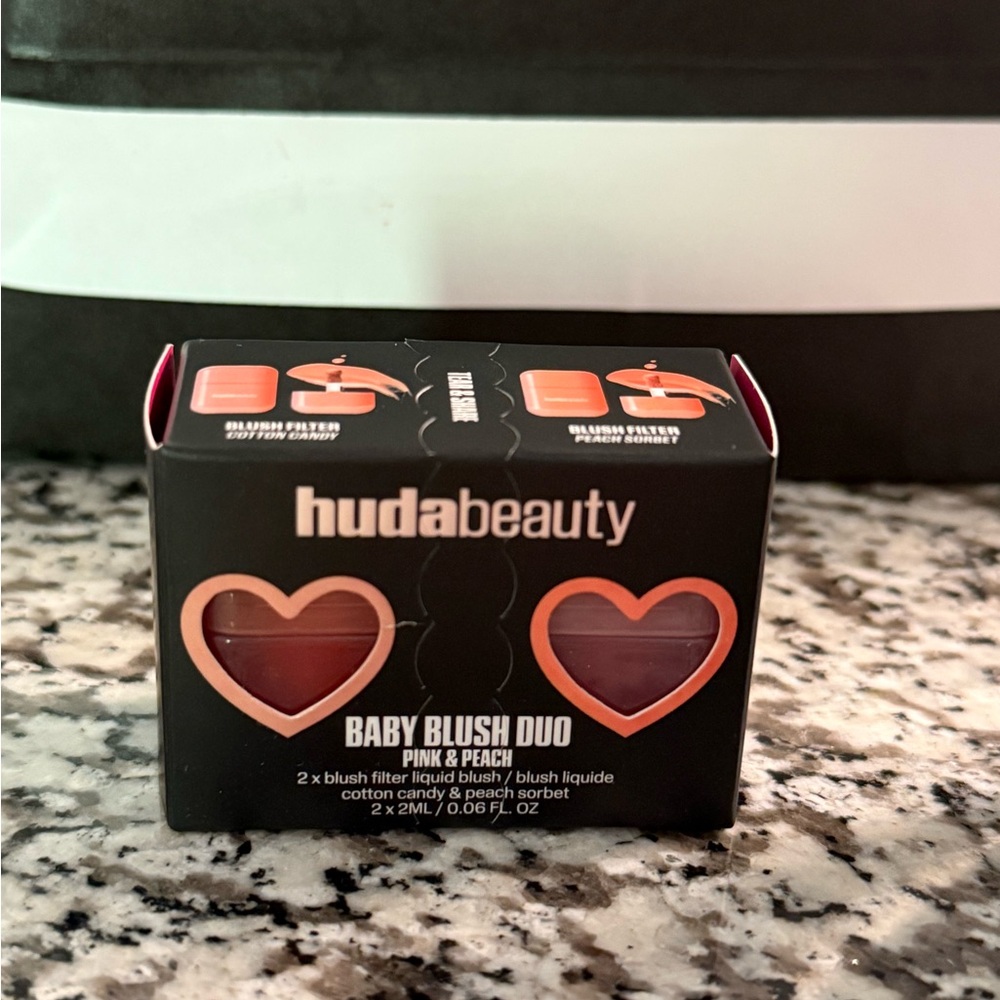 HUDA BEAUTY Baby Blush Duo - Coral & Rose